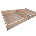 Bett Holzschubladen Solani Box Kiefer
