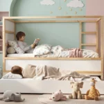 IKEA KURA Bett Ausziehbett 90x180 NestUp Sleep Schublade 2in1 Weiß