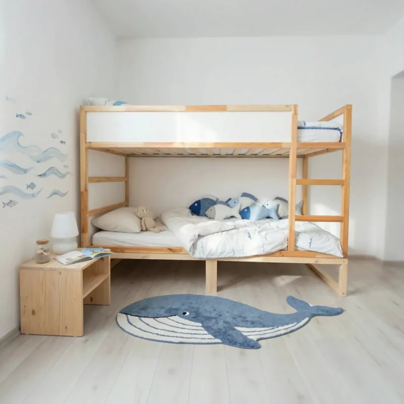 IKEA KURA Bett Betterhöhung NestUp Podest Naturholz