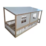 IKEA KURA Bett Hausbett mit Fenstern Little Mountain Plus