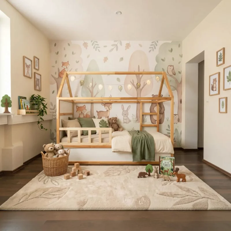 Daszek domek do łóżka IKEA KURA Meadow Standard