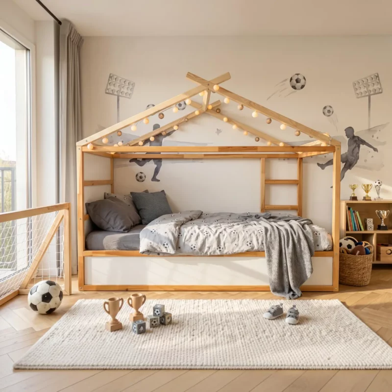 Daszek domek do łóżka IKEA KURA Rainbow Standard