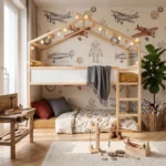 IKEA KURA Bett Hausdach Rainbow Plus
