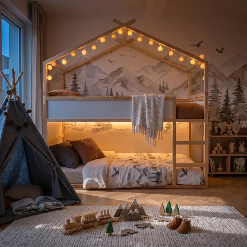 IKEA KURA Bett Hausdach Rainbow Plus - hachher