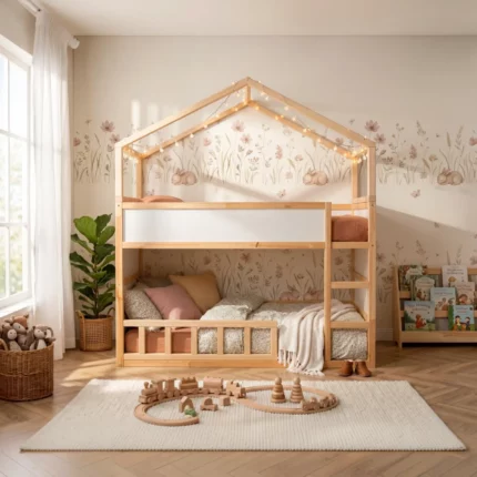 IKEA KURA Bett Hausdach Scandinavian Cliff Plus