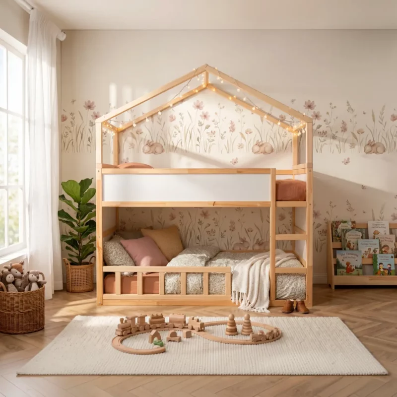 Daszek domek do łóżka IKEA KURA Scandinavian Cliff Plus