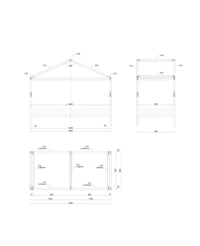 IKEA KURA Bett Hausdach Scandinavian Cliff Plus - scheme