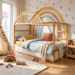 IKEA KURA Bett Hausdach Starlight Standard