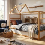 IKEA KURA Bett Hausdach Starlight Standard