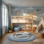 IKEA KURA Bett Holztür MUMU MIDI