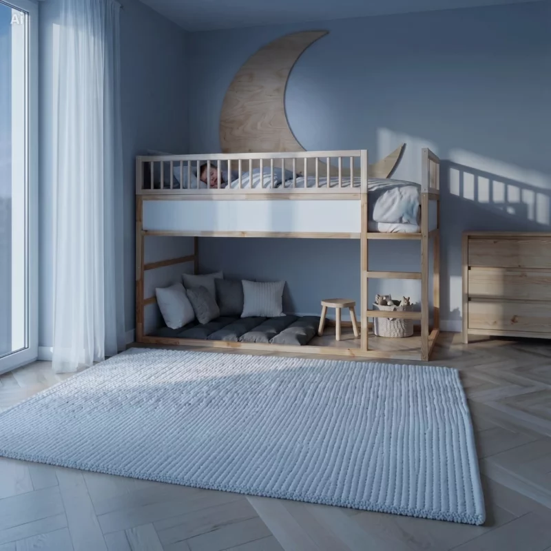 IKEA KURA Bett Obere Absturzsicherung RONA DUO SPLIT 165×90 - nachher