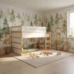 IKEA KURA Bett Obere Absturzsicherung VILO DUO 165×90 aus Holz und MDF