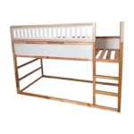 IKEA KURA Bett Obere Absturzsicherung VILO DUO SPLIT 165×90 aus Holz und MDF