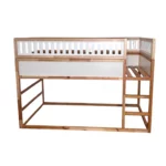 IKEA KURA Bett Obere Absturzsicherung VILO MAX aus Holz und MDF