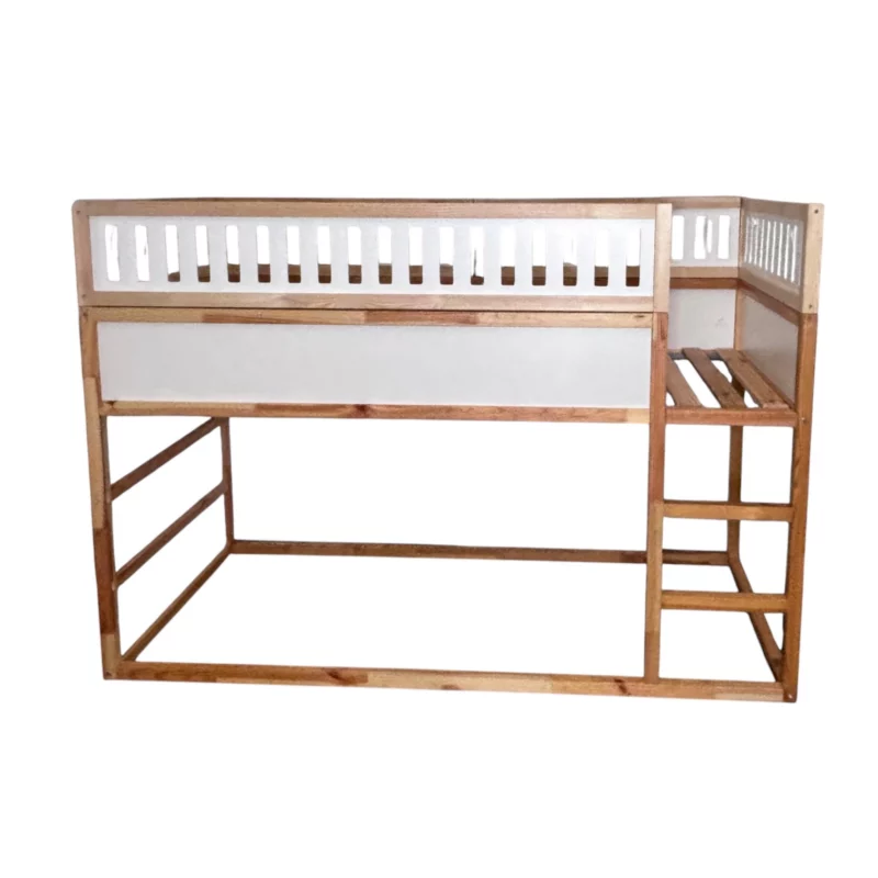 IKEA KURA Bett Obere Absturzsicherung VILO MAX aus Holz und MDF