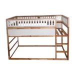 IKEA KURA Bett Obere Absturzsicherung VILO MAX aus Holz und MDF