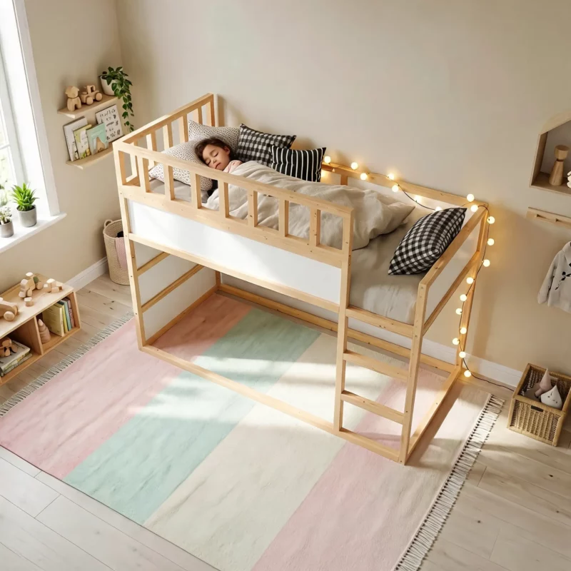 IKEA KURA Bett Obere Schutzbarrieren LINO DUO 165+90