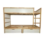 IKEA KURA Bett Podest mit 2 Schubladen NestUp Storage Weiße Front