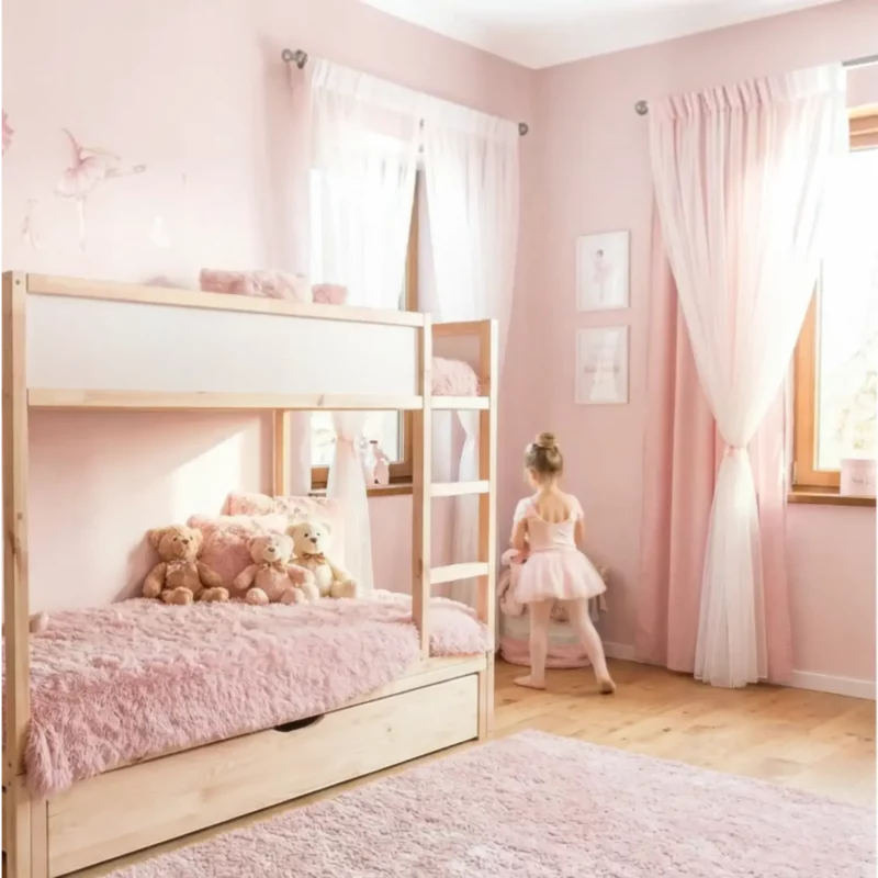 IKEA KURA Bett Podest mit extra großer Schublade NestUp Storage XL Naturholz