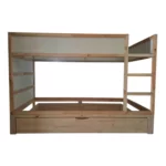IKEA KURA Bett Podest mit extra großer Schublade NestUp Storage XL Naturholz