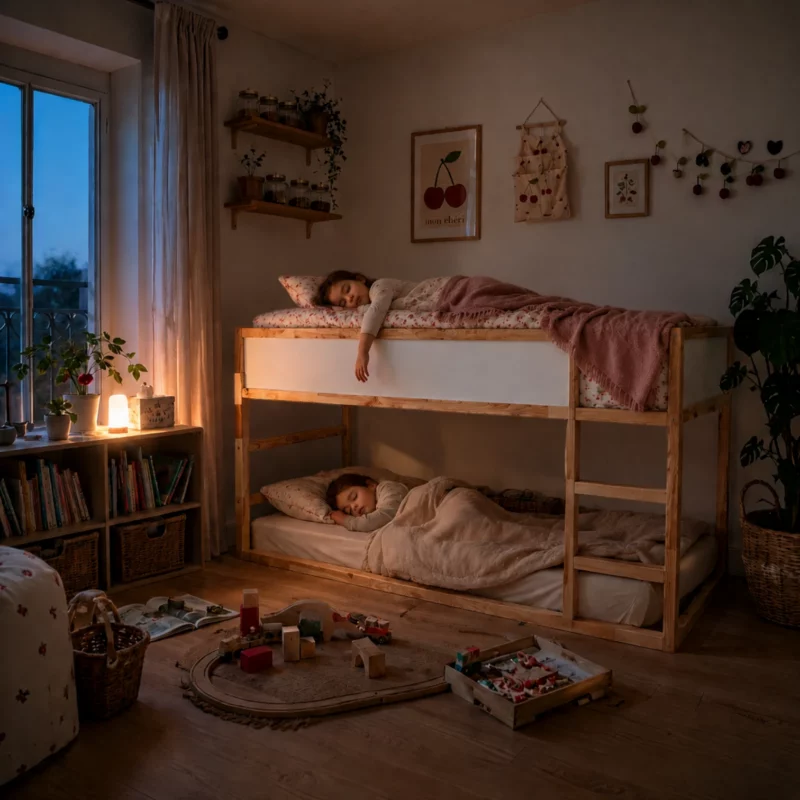 IKEA KURA Bett Rausfallschutz Set LINO DUO SPLIT