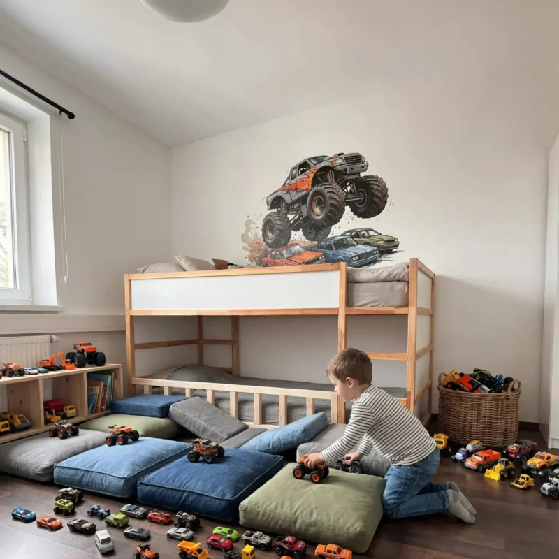 IKEA KURA Bett Rausfallschutz Unten NIVO 165 cm aus Kiefernholz