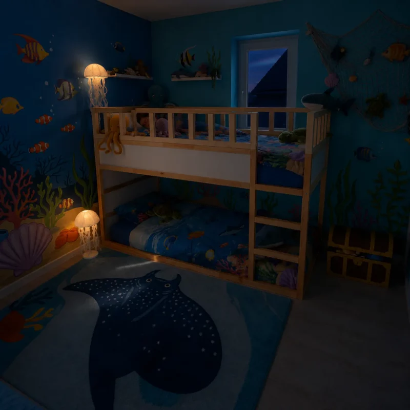IKEA KURA Bett Rundumschutz LINO MAX