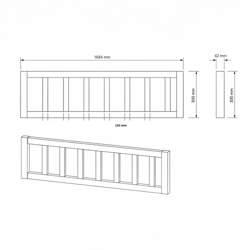 IKEA KURA Bett Rundumschutz LINO MAX
