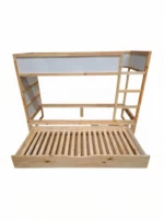 IKEA KURA Bett Schlafschublade 2in1 90x180 NestUp Sleep Naturholz