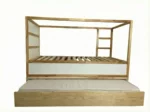 IKEA KURA Bett Schlafschublade 2in1 90x180 NestUp Sleep Naturholz