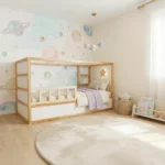 IKEA KURA Bett Schutzbarrieren Unten NIVO DUO 90+90