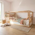 IKEA KURA Bett Schutzbarrieren Unten NIVO DUO 90+90