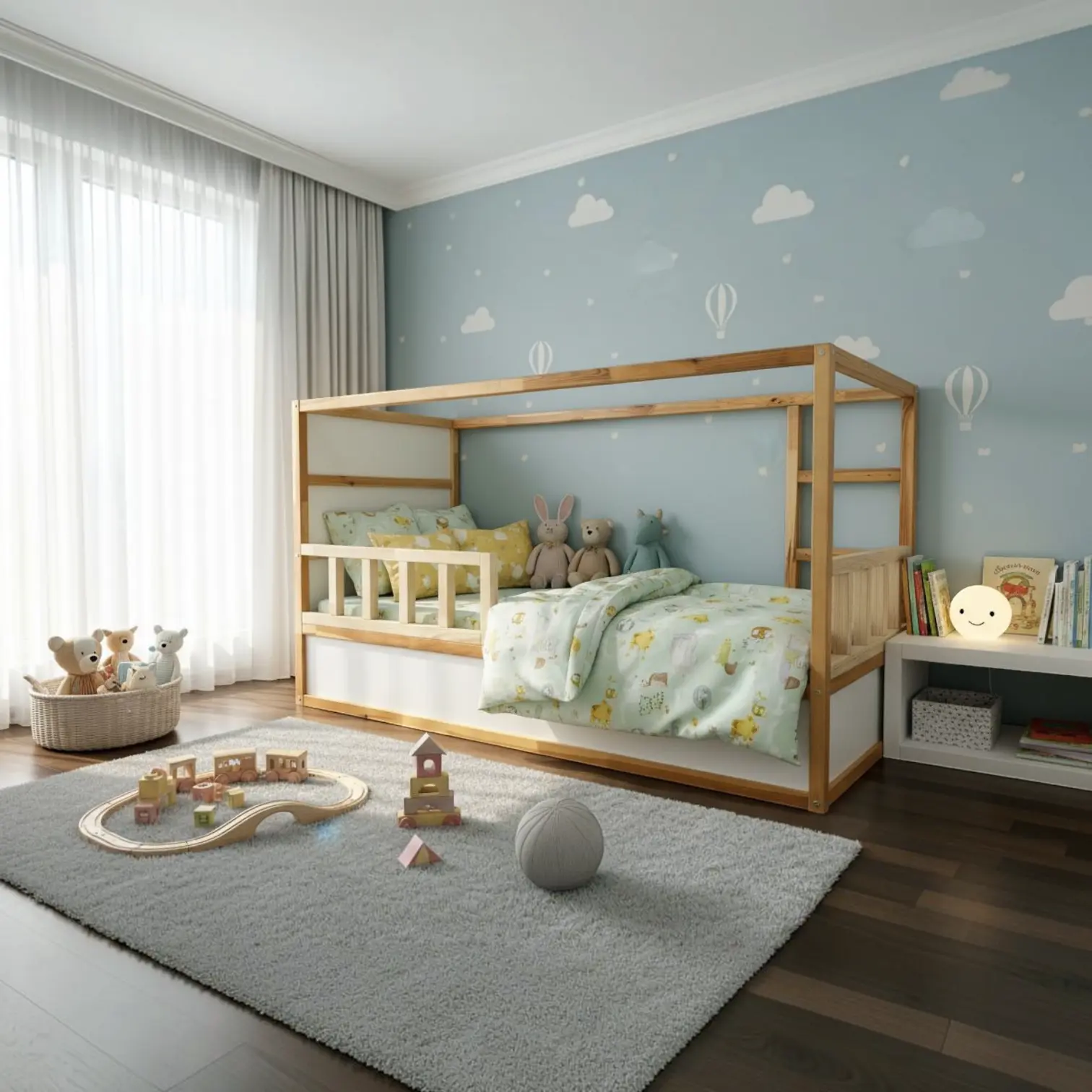 IKEA KURA Bett Schutzbarrieren Unten NIVO DUO 90+90 IKEA KURA Bett Schutzbarrieren Unten NIVO DUO 90+90