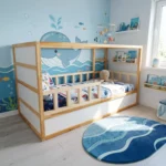 IKEA KURA Bett Schutzbarrieren Unten NIVO TRE 3-teilig