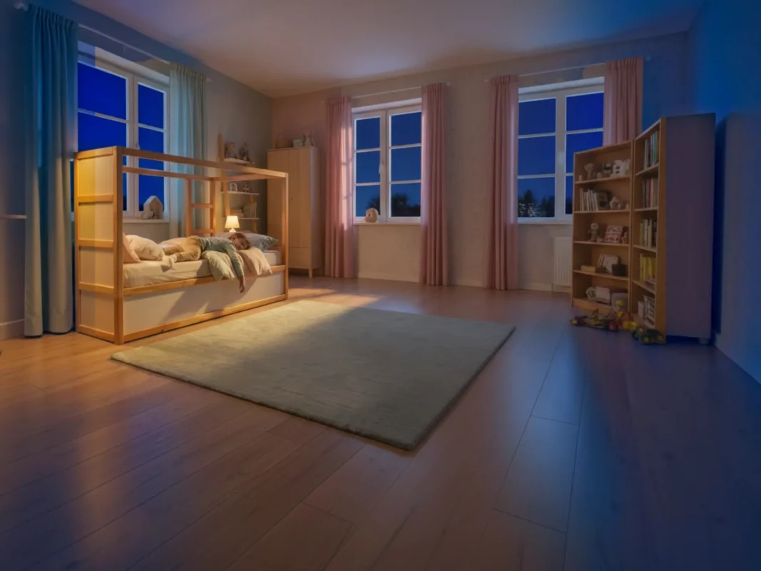 IKEA KURA Bett Schutzbarrieren Unten NIVO TRE 3-teilig - vorher
