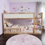 IKEA KURA Bett Schutzgitter mit runden Sprossen ROLO DUO 90×90