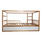 IKEA KURA Bett Schutzgitter mit runden Sprossen ROLO DUO 90×90