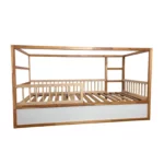 IKEA KURA Bett Schutzgitter mit runden Sprossen ROLO TRE 165×90×90