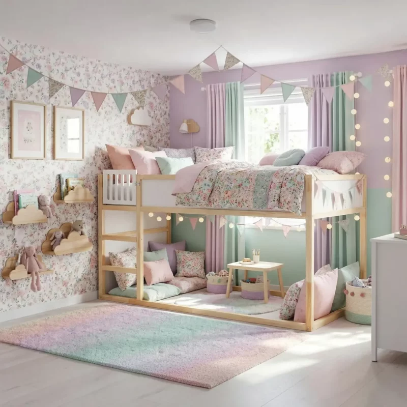 IKEA KURA Bett Schutztür LULU MINI