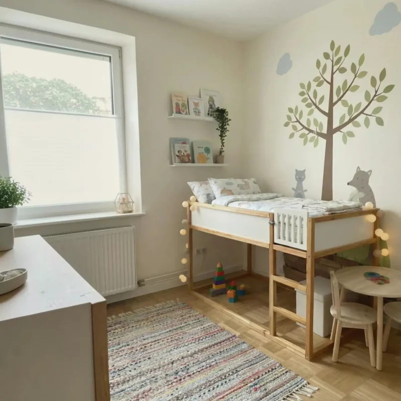 IKEA KURA Bett Schutztür LULU MINI