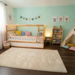 IKEA KURA Bett Untere Absturzsicherung VELO 165 aus Holz und MDF