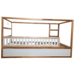 IKEA KURA Bett Untere Absturzsicherung VELO 165 aus Holz und MDF