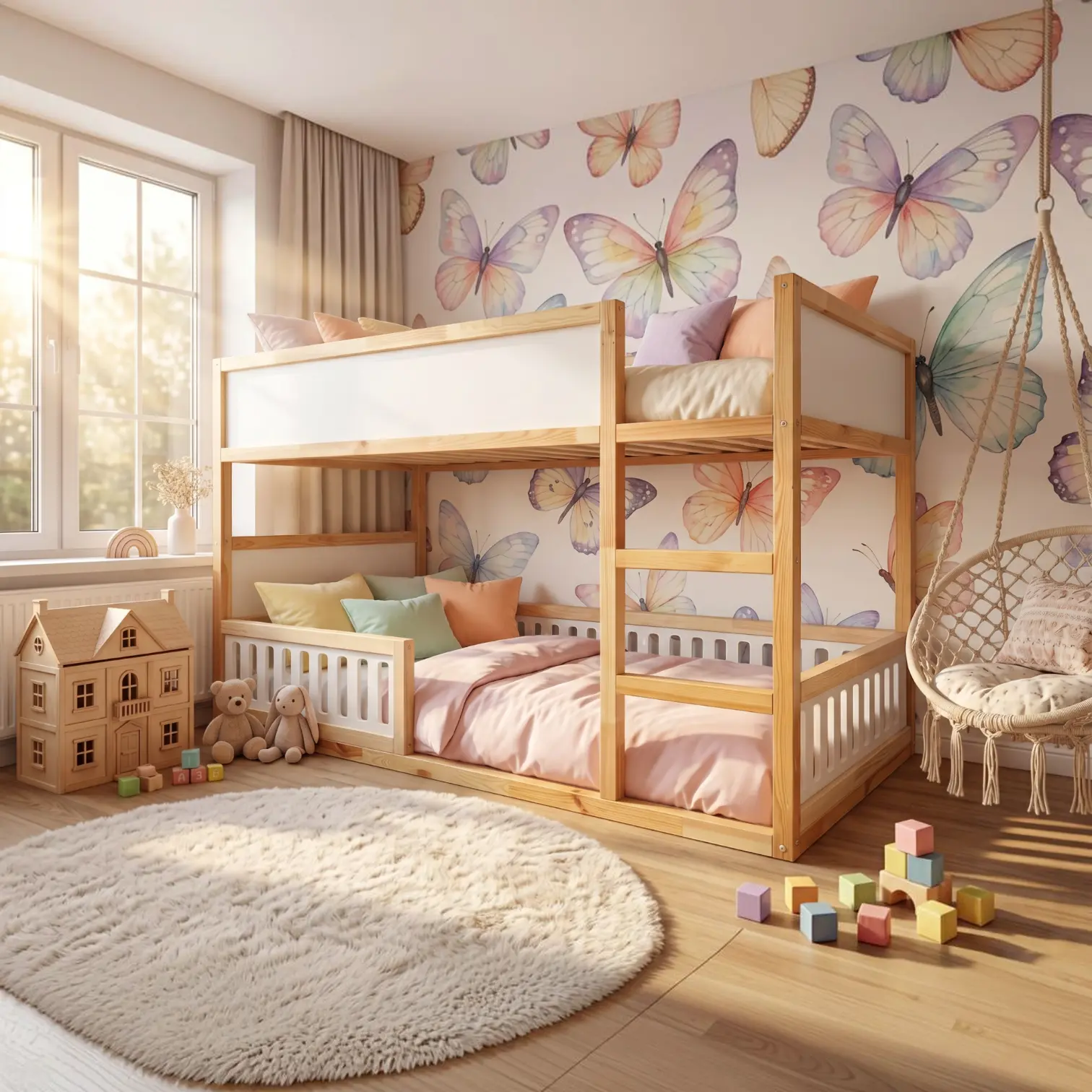 IKEA KURA Bett Untere Absturzsicherung VELO TRE 200×90×90 aus Holz und MDF IKEA KURA Bett Untere Absturzsicherung VELO TRE 200×90×90 aus Holz und MDF
