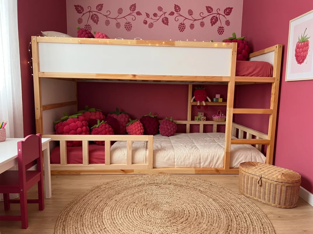 IKEA KURA Bett Untere Schutzbarrieren NIVO TRE 200×90×90 - nachher