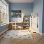 IKEA Kura Bett Montessori Regal RAKIETA MIDI Weiß