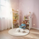IKEA Kura Bett Montessori Regal RAKIETA MIDI Weiß