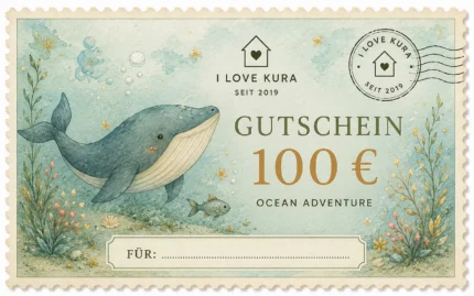 I LOVE KURA Gutschein 100 € - 100 OCEAN_ADVENTURE