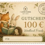 I LOVE KURA Gutschein 100 € - 100 WOODLAND_FRIENDS
