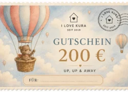 I LOVE KURA Karta podarunkowa 200 € - 200 UP,UP&AWAY