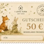 I LOVE KURA Gutschein 50 € - 50 WOODLAND_FRIENDS